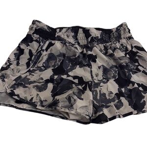 Avia Black and Gray Athletic Shorts Lightweight Camouflage